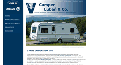 Desktop Screenshot of camperluban.com