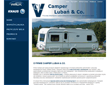 Tablet Screenshot of camperluban.com